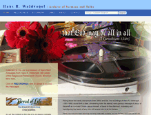Tablet Screenshot of hanswaldvogel.com